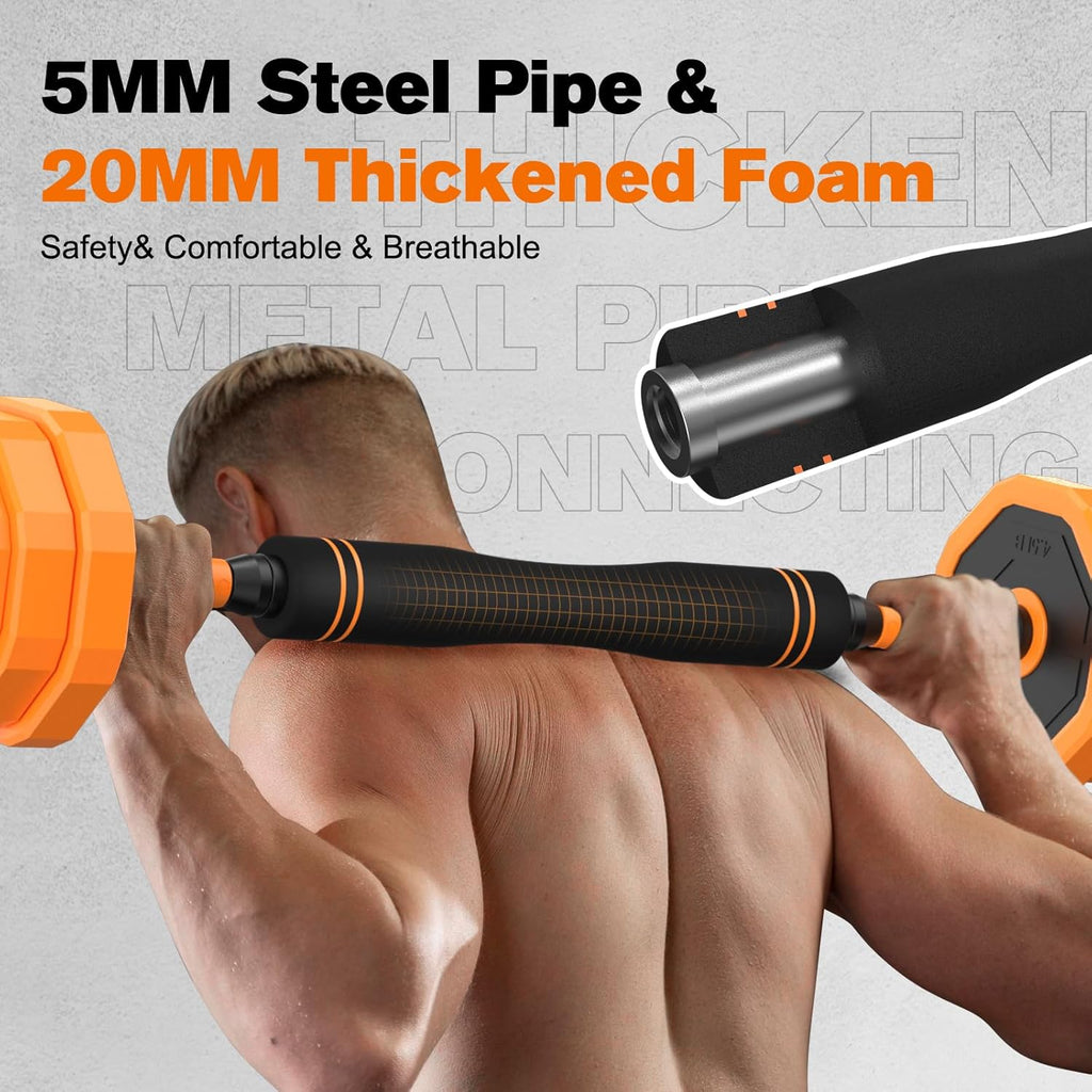 Adjustable Dumbbells 6-in-1 Weight Set Home Gym Fitness Equipment k7p