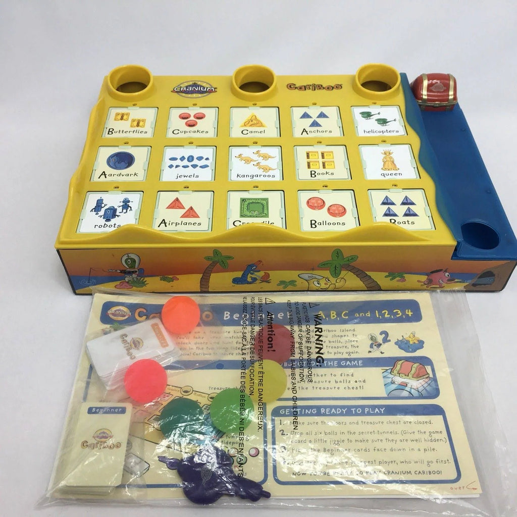 Cranium Cariboo Magical Treasure Hunt Game 2002 Complete k7