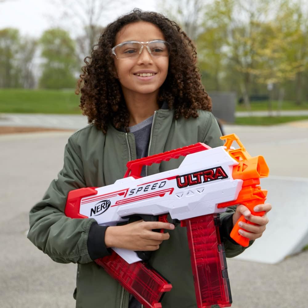 Nerf Ultra Speed Fully Motorized Blaster with 24 AccuStrike Ultra Darts Q375668