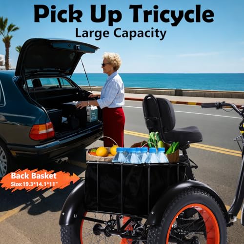 Electric Tricycle 3 Wheel Bike for Adults a7