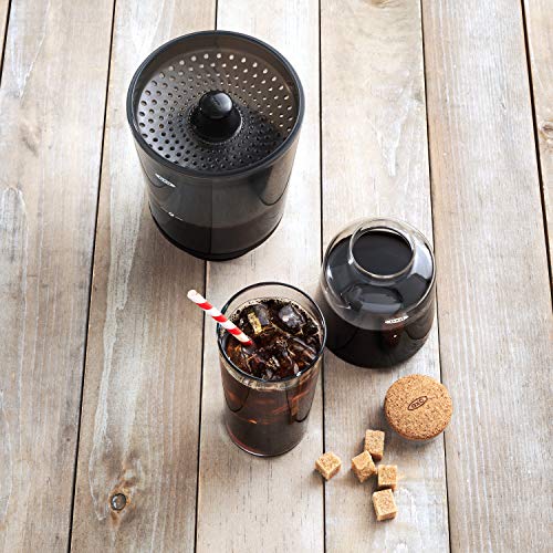 OXO Brew Compact Cold Brew Coffee Maker, Black N1298