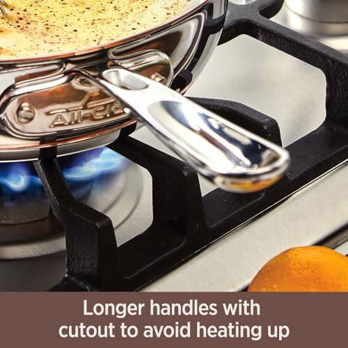 All-Clad Copper Core 5-Ply Stainless Steel Cookware Set 10 Piece R16627