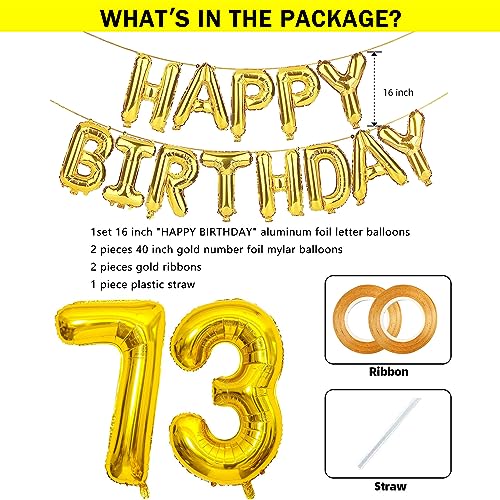 Gold Jumbo Number 57 Foil Mylar Balloons 75th Birthday Decorations q7