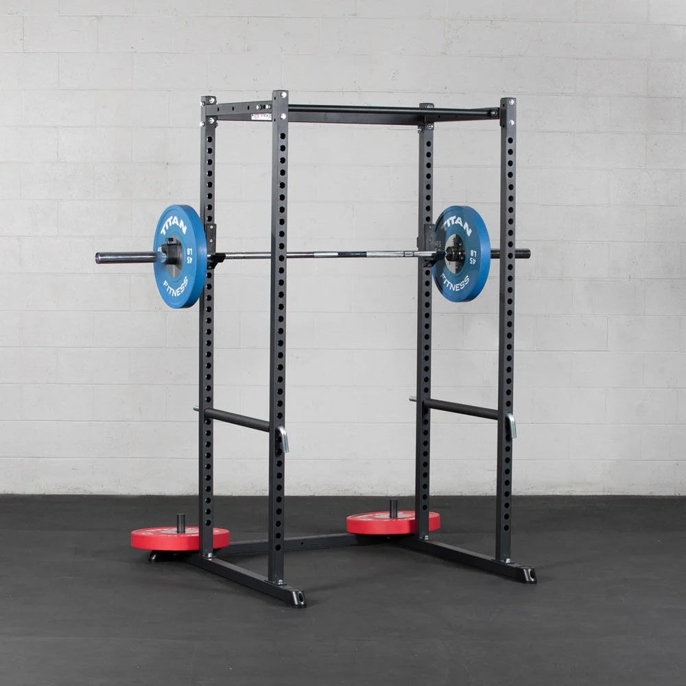 Power Rack with Pull Up Bar and J-Hooks for Home Gym k7x