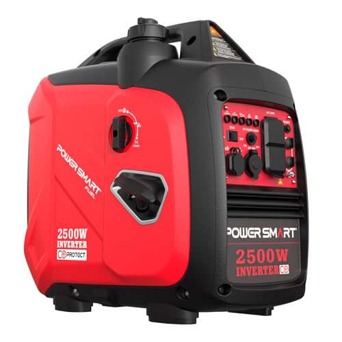 PowerSmart 2500-Watt Portable Inverter Generator with Super Quiet for Camping - Radiant Selections