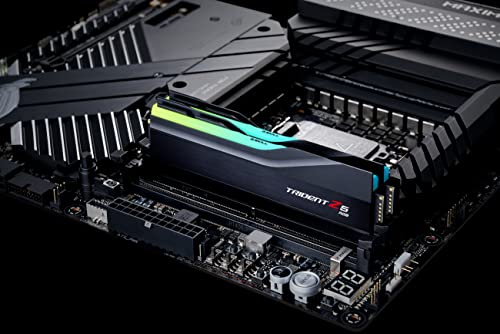 G.SKILL Trident Z5 RGB 32GB (2x16GB) DDR5 7200MT/s Desktop Memory - Matte Black K191091