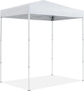 Abba Patio 6'x4' Outdoor Pop up Canopy Tent Party Instant Shelter Gazebo w/ Carry Bag, White