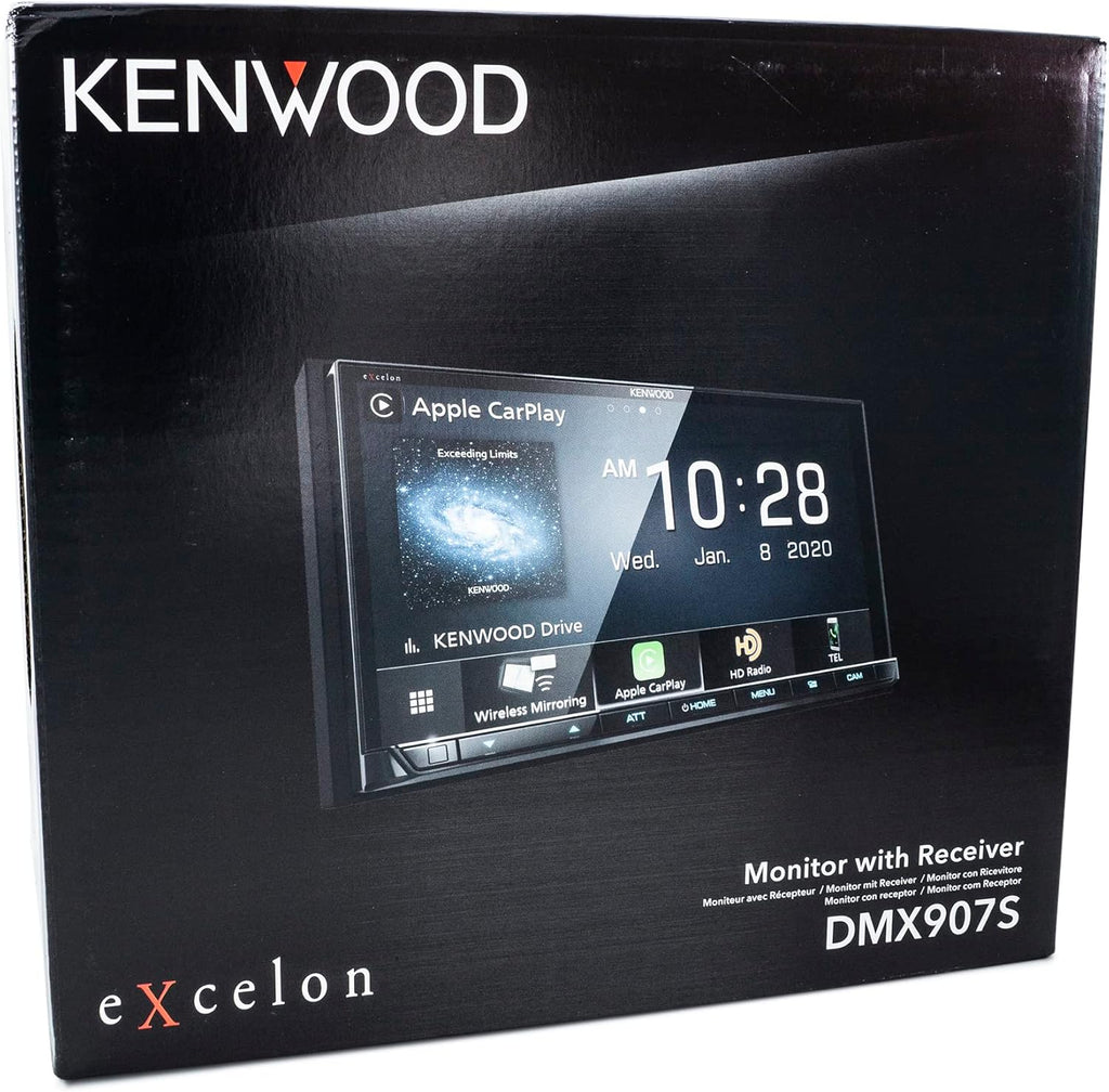KENWOOD eXcelon DMX907S 6.95" Digital Multimedia Bluetooth Car Stereo C2507