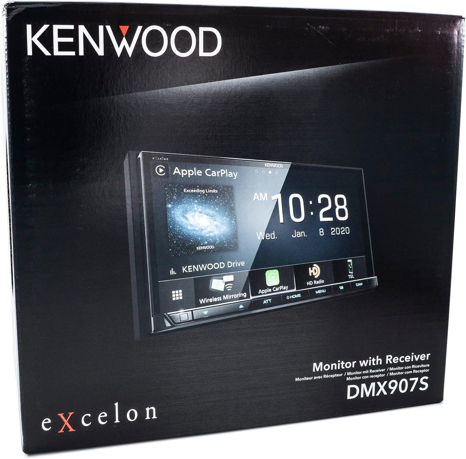 KENWOOD eXcelon DMX907S 6.95" Digital Multimedia Bluetooth Car Stereo C2507
