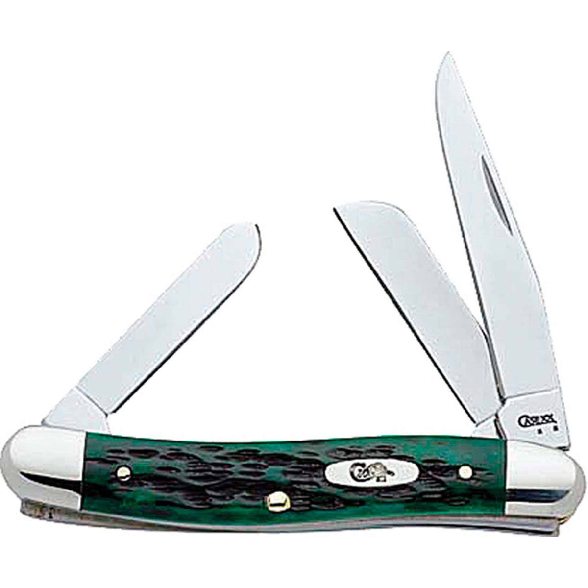 Case Trapper Bermuda Green Pocket Worn k7x