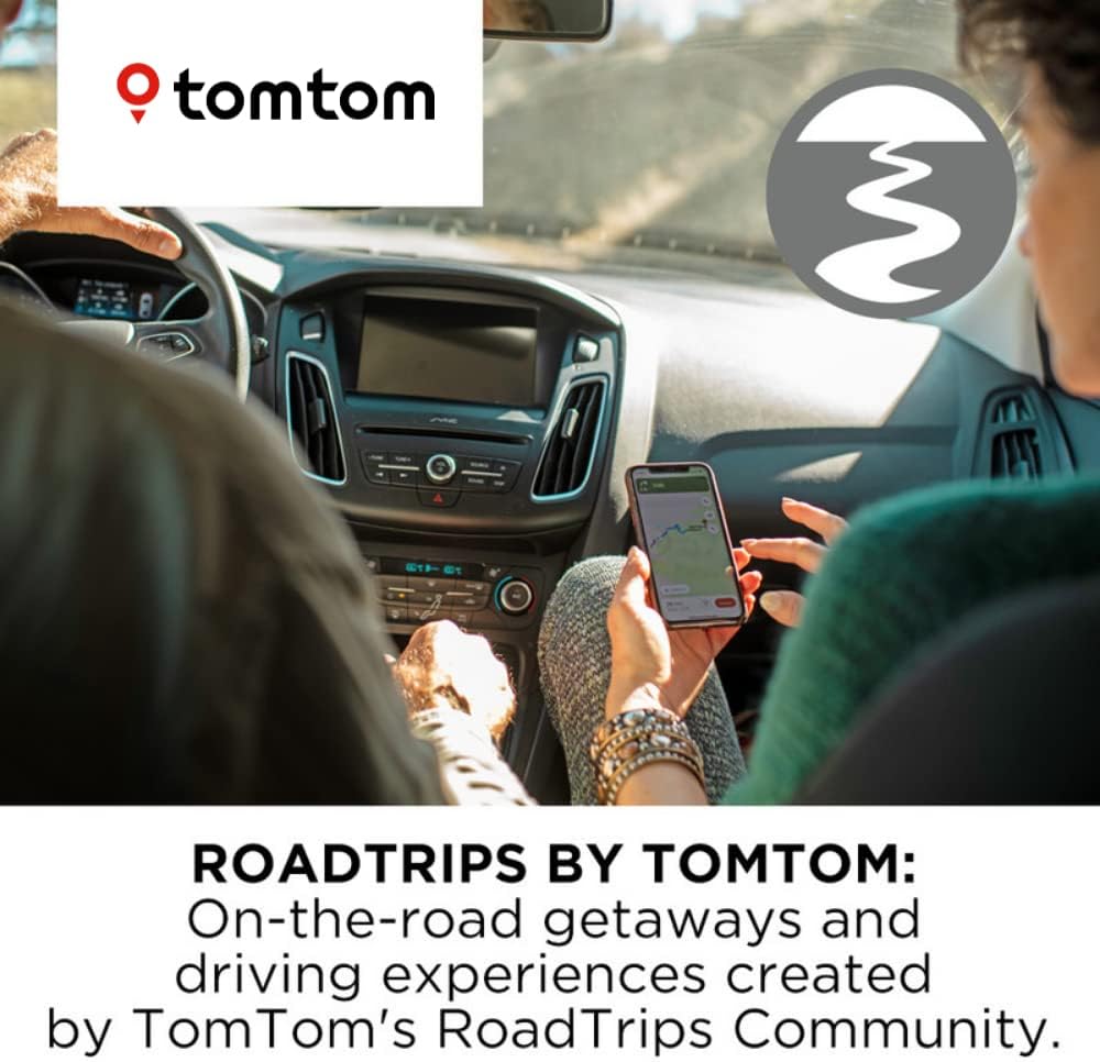 TomTom Go Comfort 5 Inch GPS Navigation Device with Wi-Fi Updates and Real-Time Traffic D4699