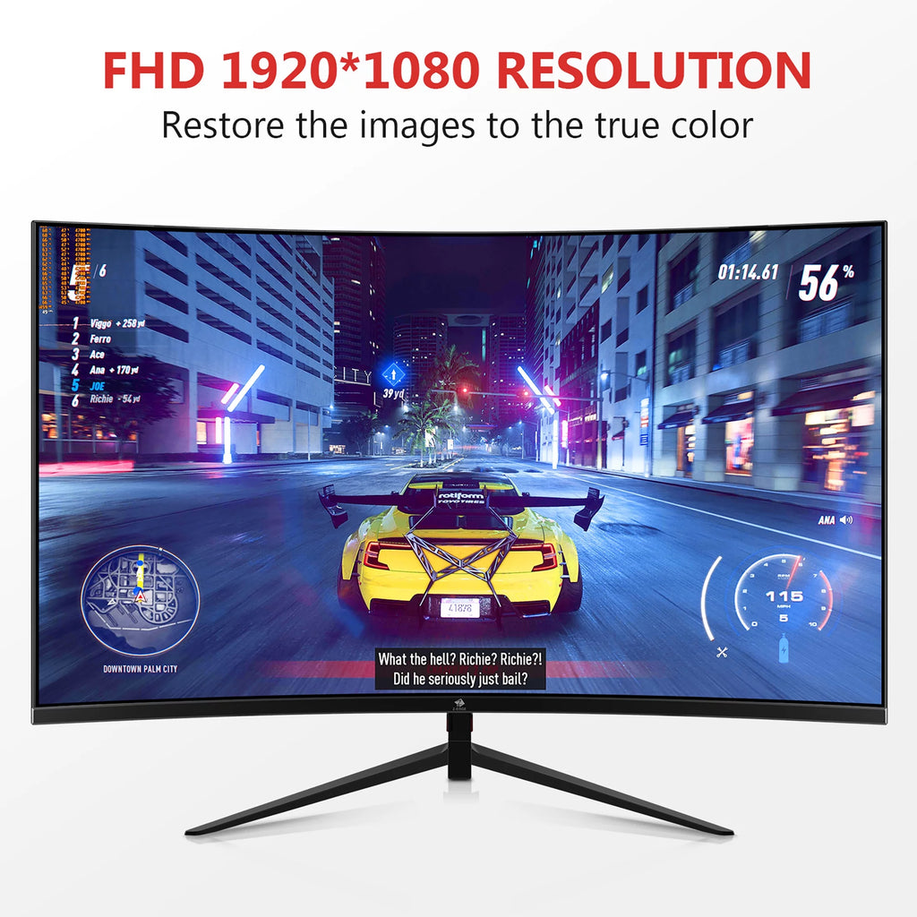 Z-EDGE UG27P 27-Inch Curved Gaming Monitor 240Hz 1ms Full HD V735