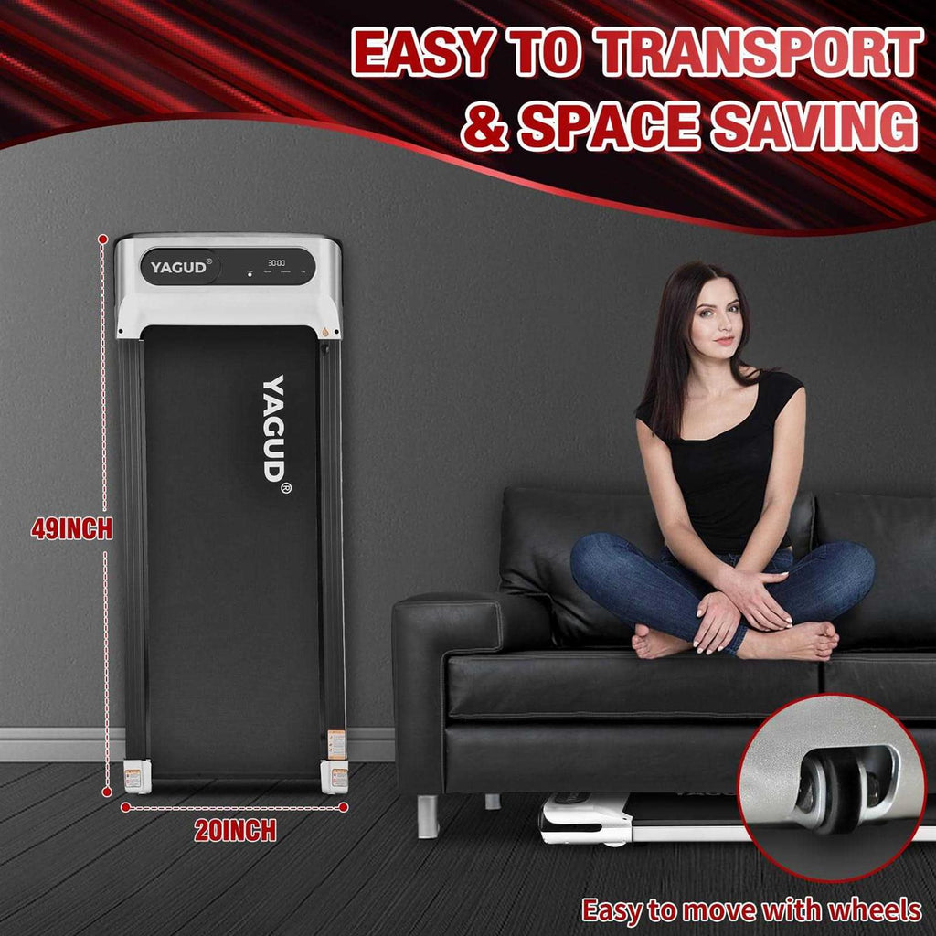 Walking Pad Treadmill for Home Office Portable with Remote Control a7