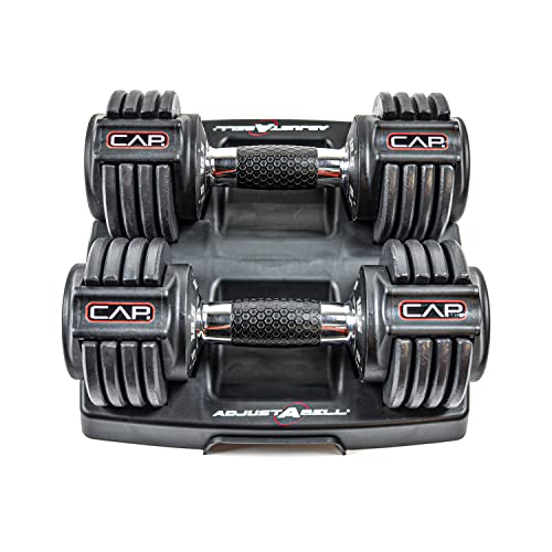 CAP Barbell ADJUSTABELL Adjustable Round Dumbbell Weights G67342
