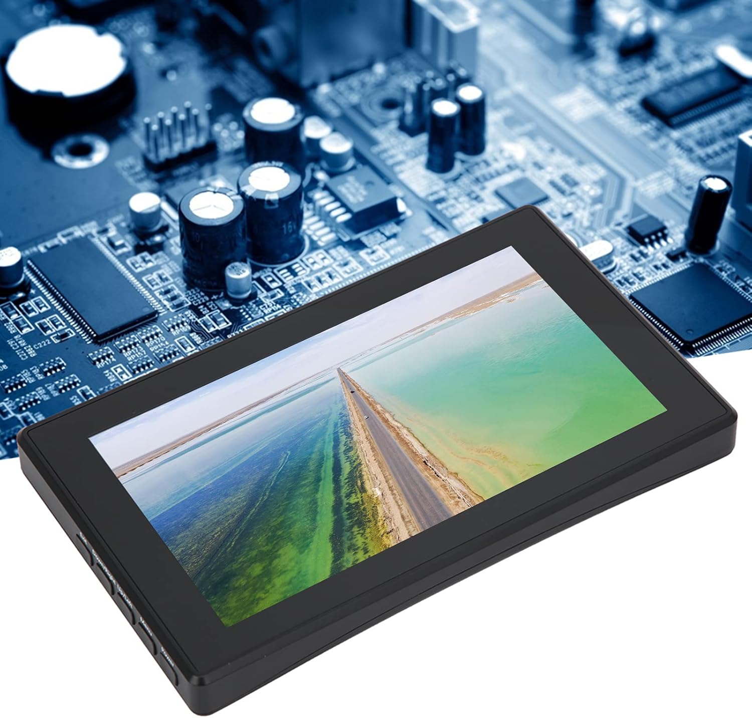 7-inch Capacitive Touch Monitor Tempered Glass q8