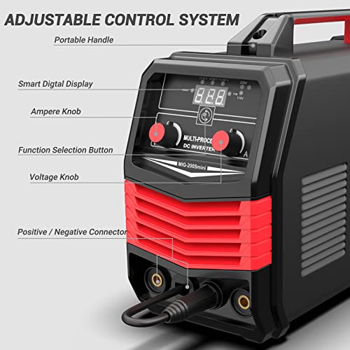 200A MIG Welding Machine 4 in 1 Flux ARC TIG Welder k7