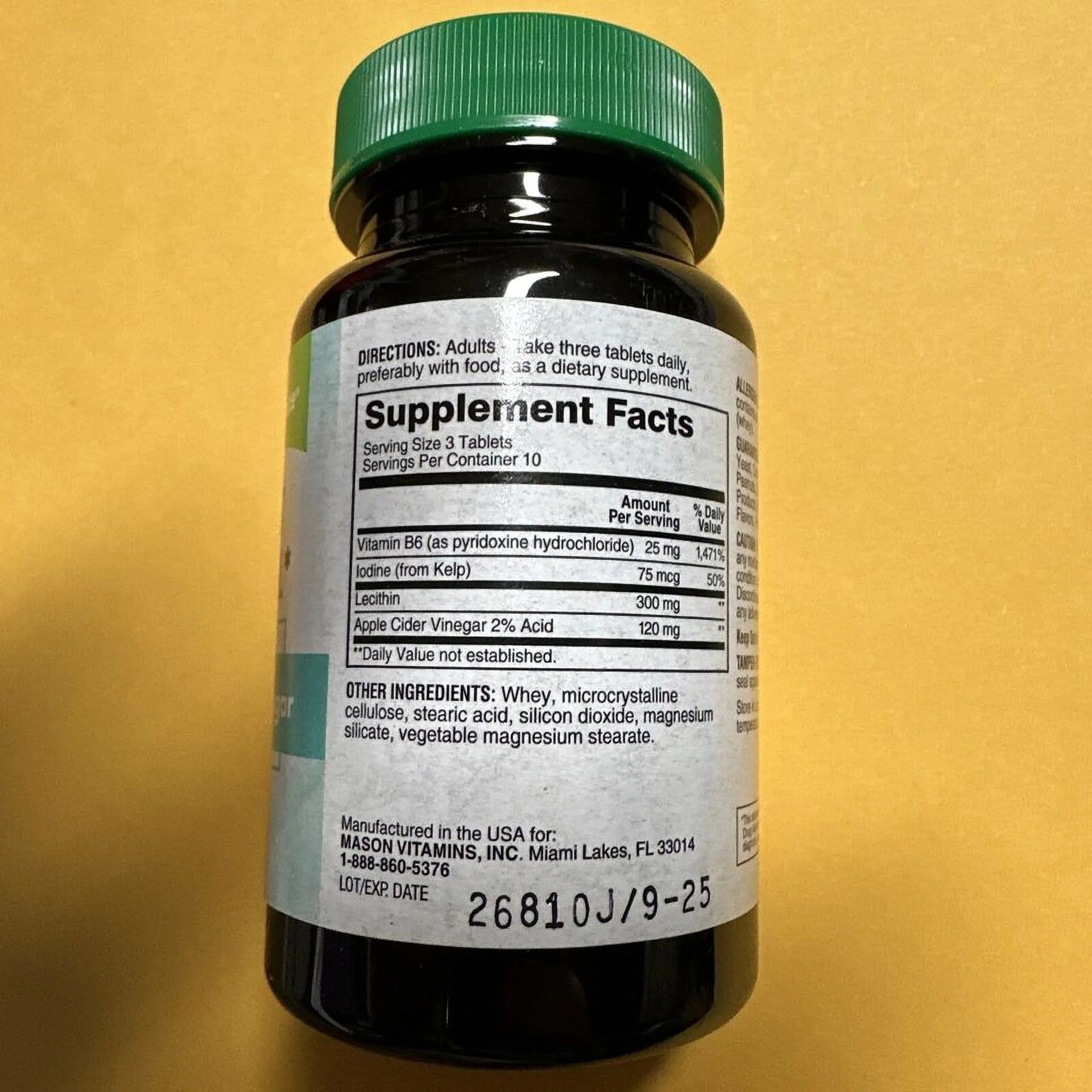 Weight Control Formula Tablets, 30ct C45190
