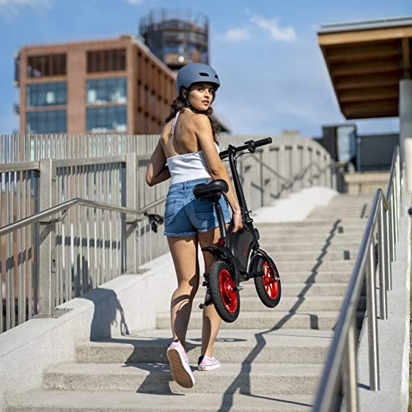 Folding Electric Bike with LCD Display and Carry Handle 7k