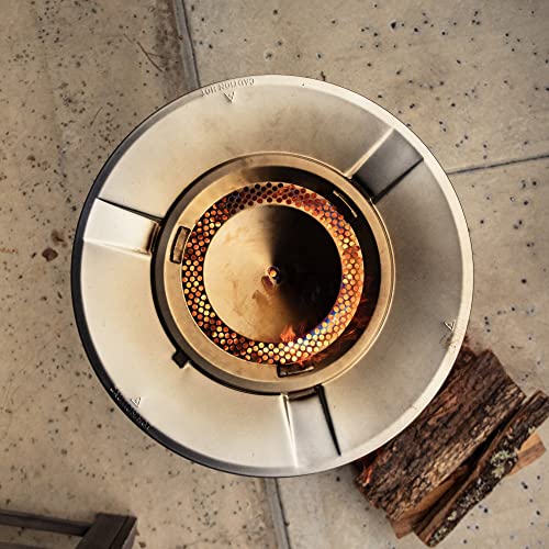 Solo Stove Bonfire 25 Inch Heat Deflector - 304 Stainless Steel D46035
