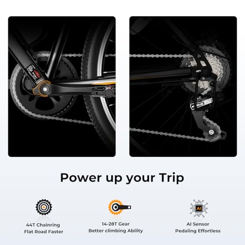 Electric Bike for Adults 500W Motor 40Mile Range 7-Speed k9
