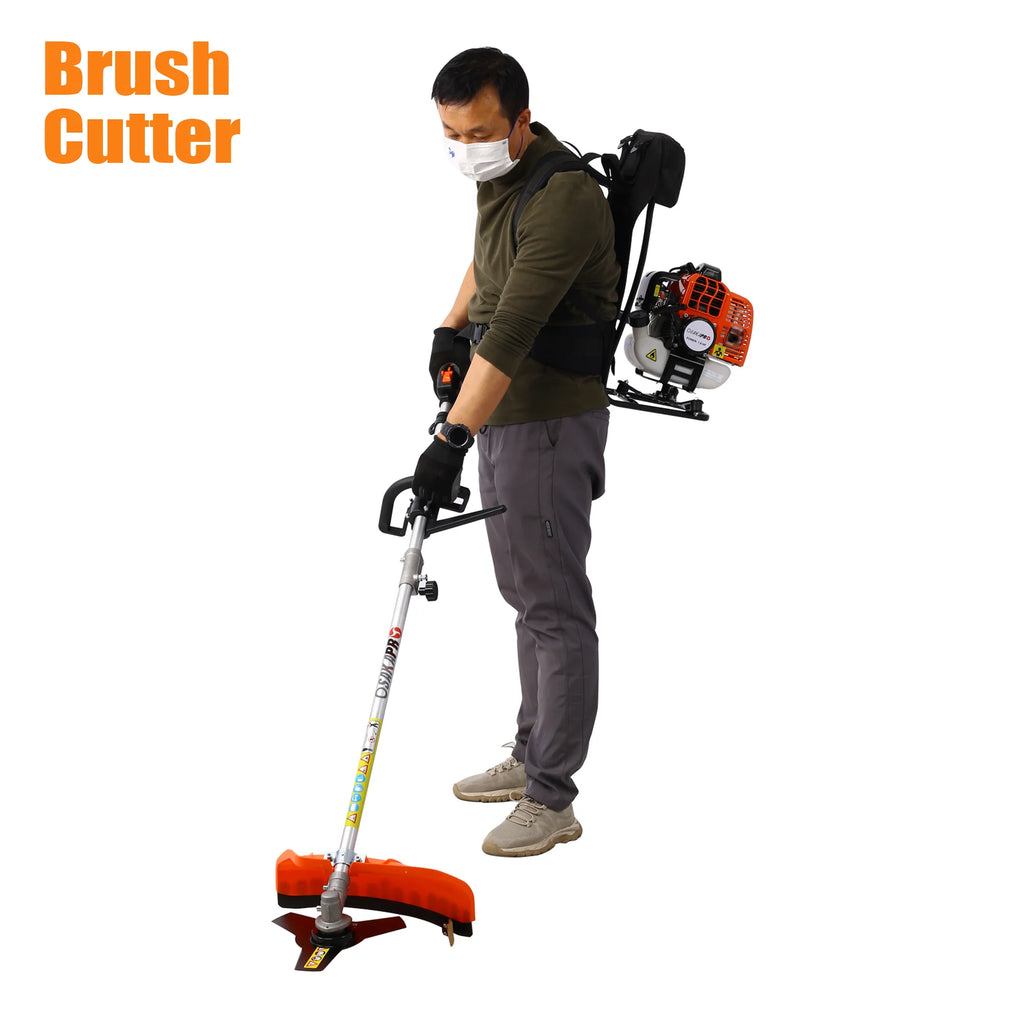 Sesslife 52CC 2-Cycle 4-in-1 Gas Grass Trimmer with Pole Saw, Hedge Trimmer & Brush Cutter C8616