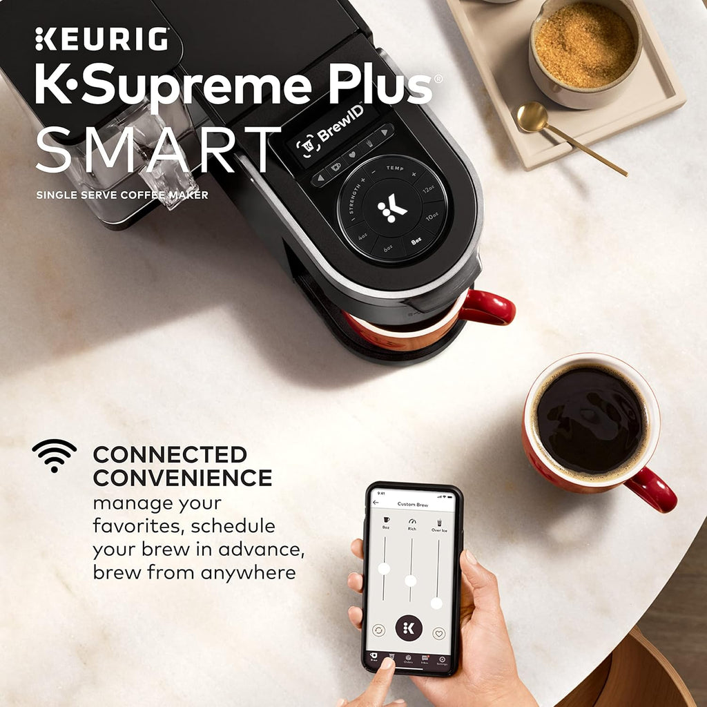 Keurig K-Supreme Plus SMART Single Serve Coffee Maker with Milk Frother K577360