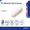 Pure Encapsulations PreNatal Nutrients | Multivitamin Supplement to Support Pregnancy, Lactation, and Maternal/Fetal Well-Being* | 120 Capsules