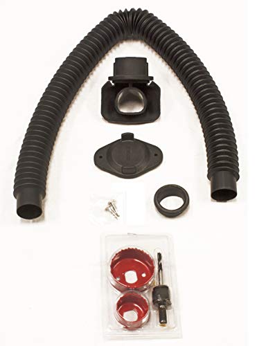 Rain Wizard 50 Gallon Rain Barrel with Diverter Kit - Black E10421