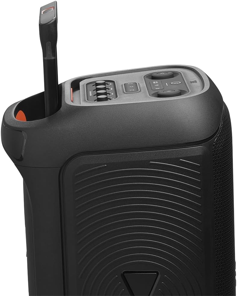 JBL PARTYBOX Stage 320 Portable Party Speaker with gSport Cargo Sleeve, Black P2381