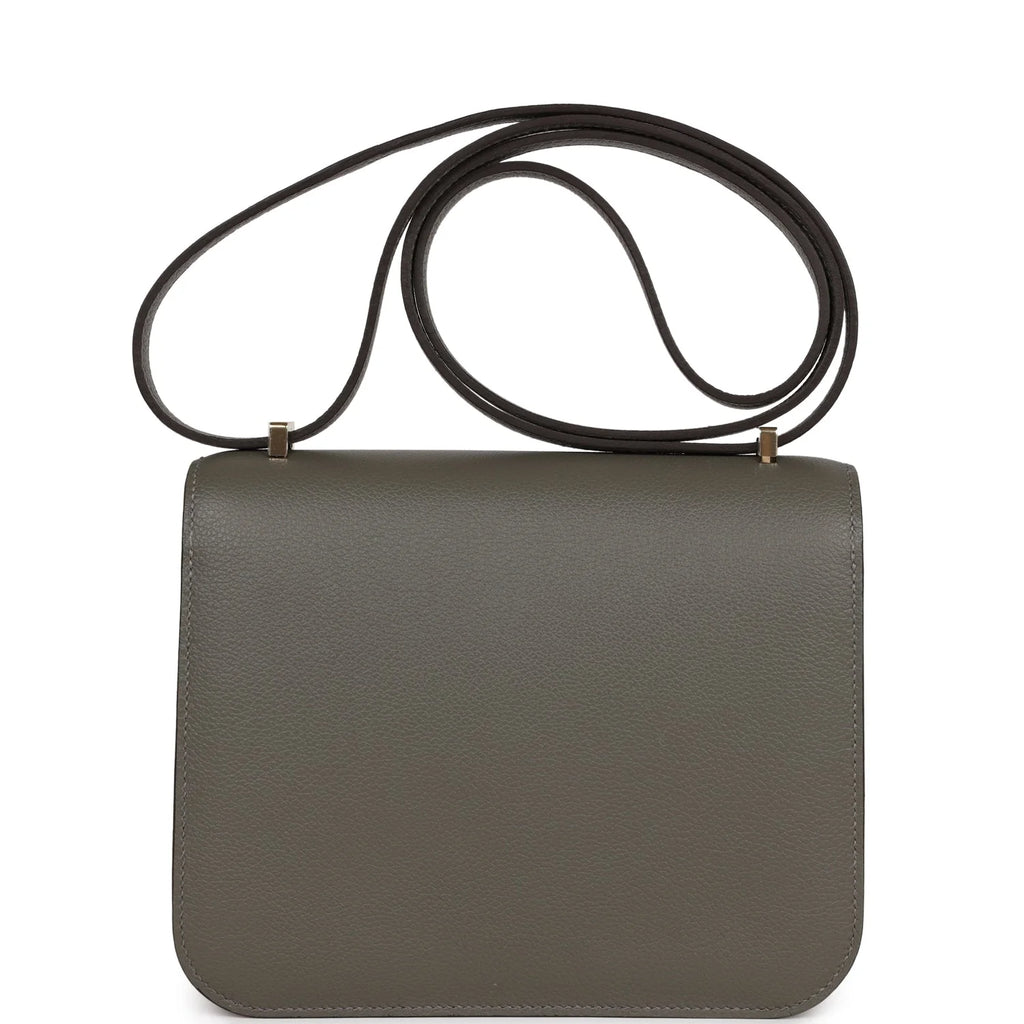 Constance 18 Gris Meyer Verso Evercolor Permabrass Hardware k7m