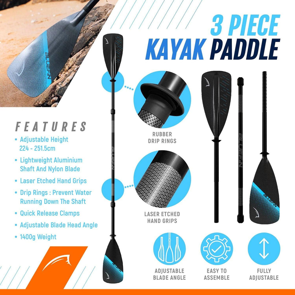 Bluefin Scout Inflatable Kayak 1 Person D3904