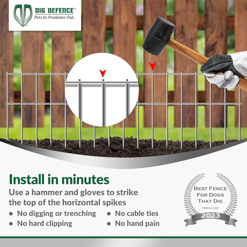 Animal Barrier Fence X-Large 2 Pack 4ft Total Length k7