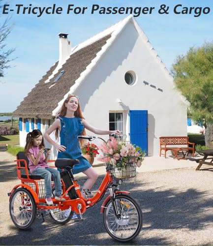 Electric Tricycle 3 Wheel Bike for Adults a7