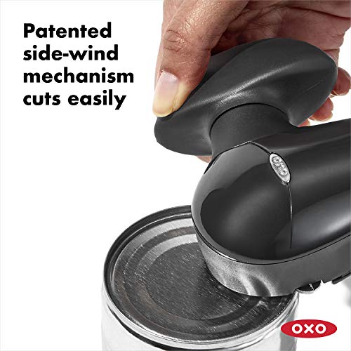 OXO Good Grips Smooth Edge Can Opener, Black Y455994