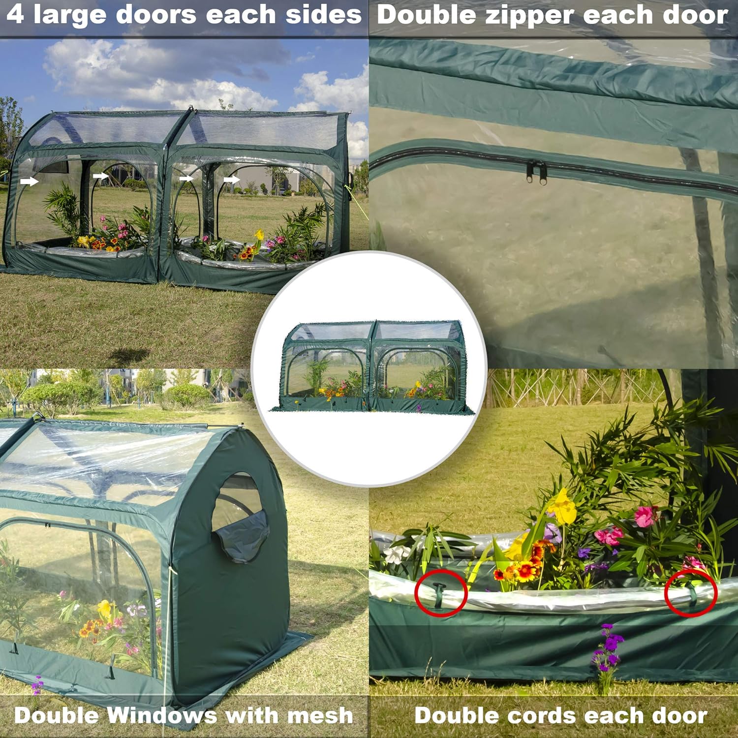 Greenhouse Cover for Cold Frost Plant Protection a7k