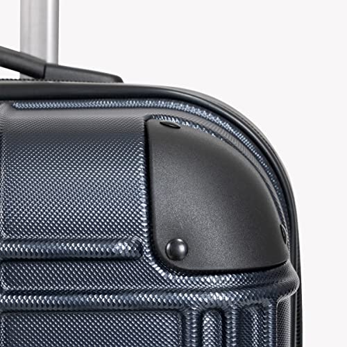 Ben Sherman Nottingham 28-Inch Hardside Spinner Luggage, Charcoal V39050