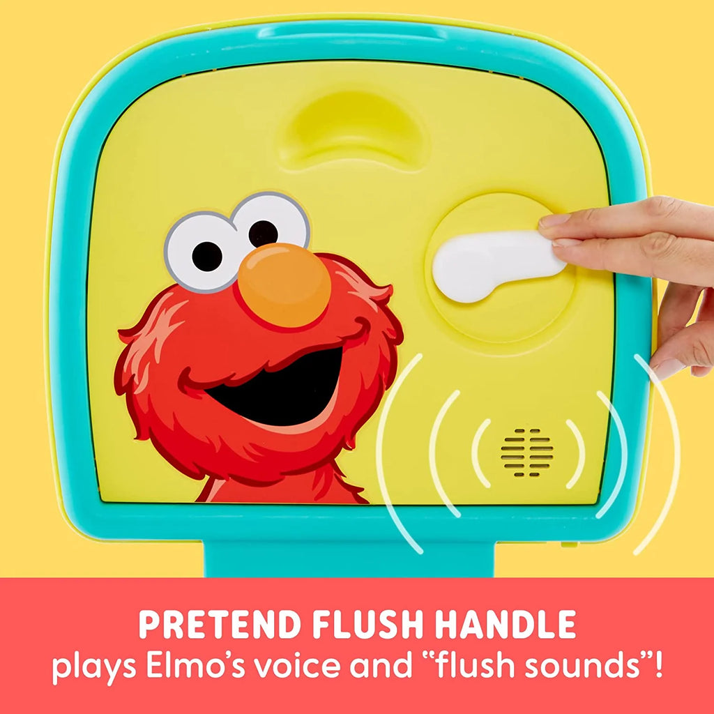 Sesame Street Elmo 3-in-1 Potty Chair, Toilet Trainer, and Step Stool - Blue A51442