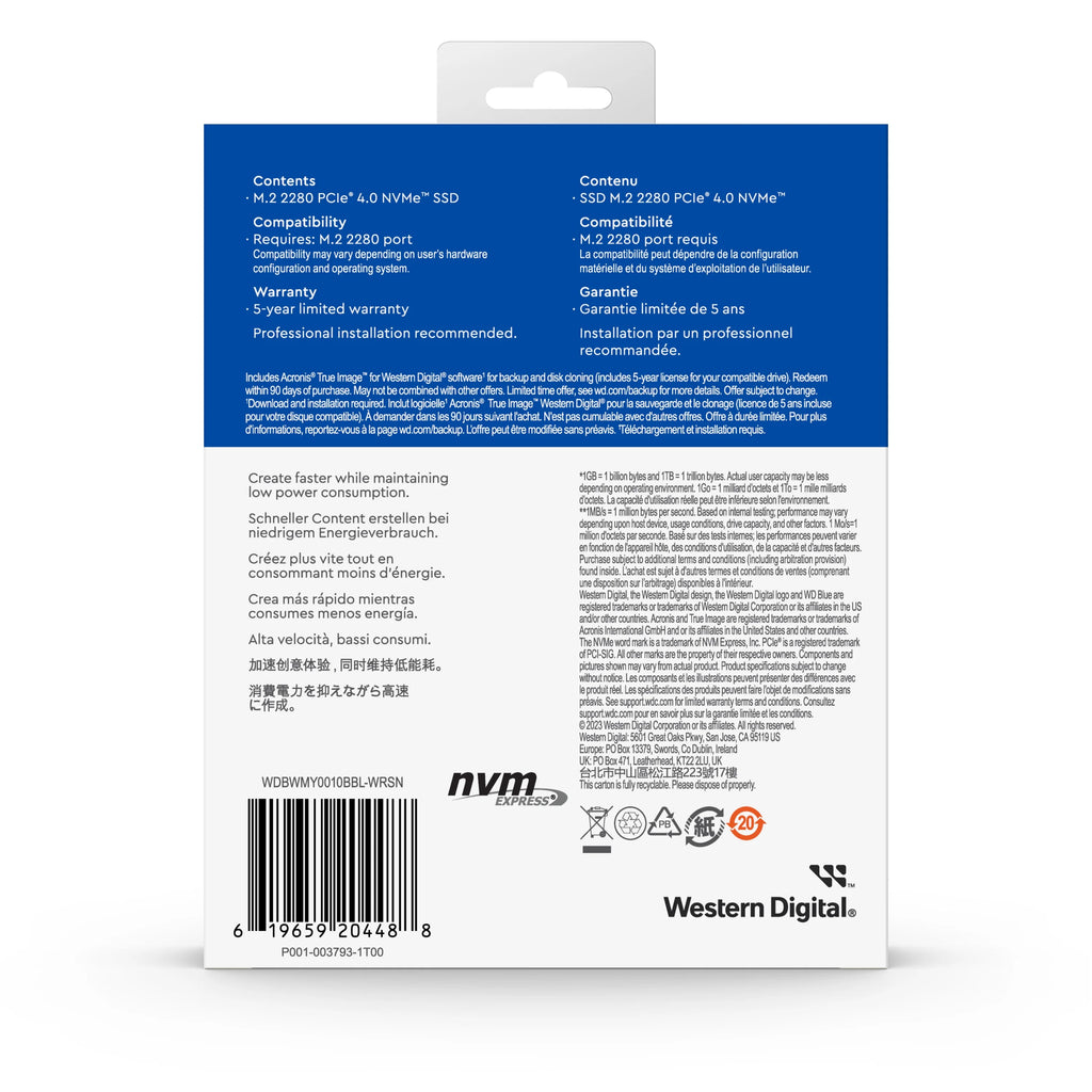 NVMe Internal SSD 1TB a7