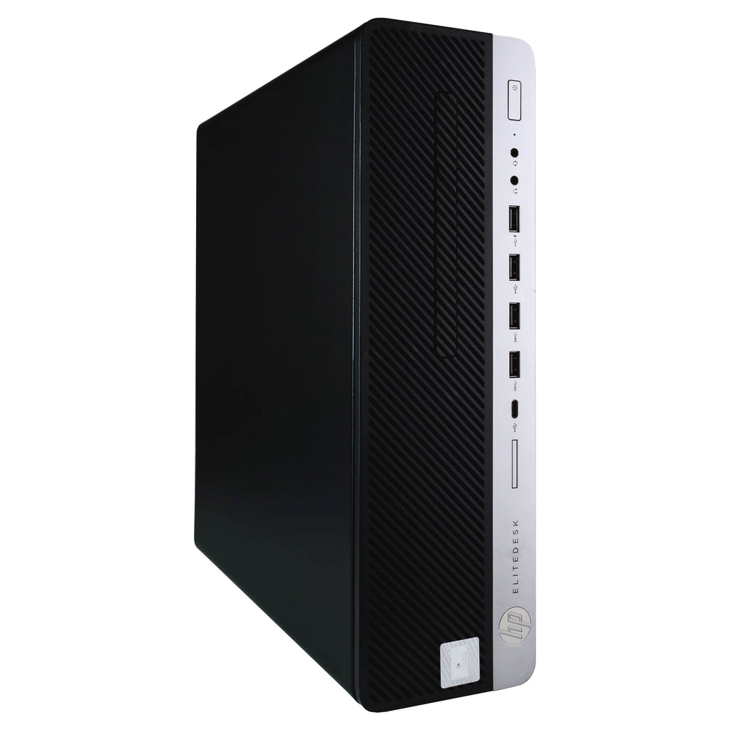 HP ProDesk 600G4 Desktop Computer, Hexa Core i5, 16GB RAM, 500GB SSD, Windows 11 Pro, 24in Monitor Y699526