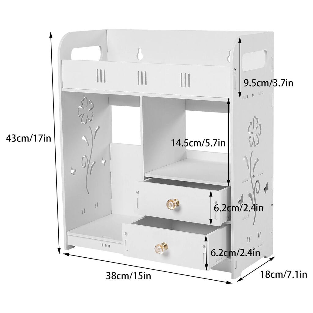 Bathroom Wall Cabinet Wall Mounted Shelf Small F236744