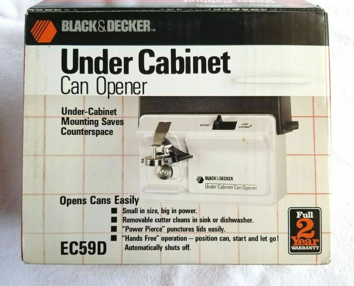 Can Opener Under Cabinet Electric 7k