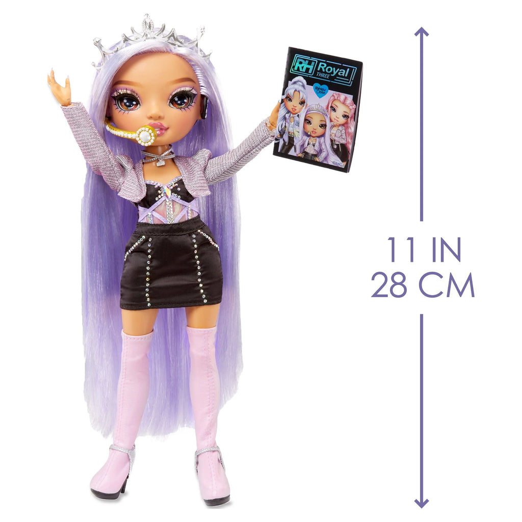 K Pop Fashion Doll with 2 Outfits and Microphone Set a7