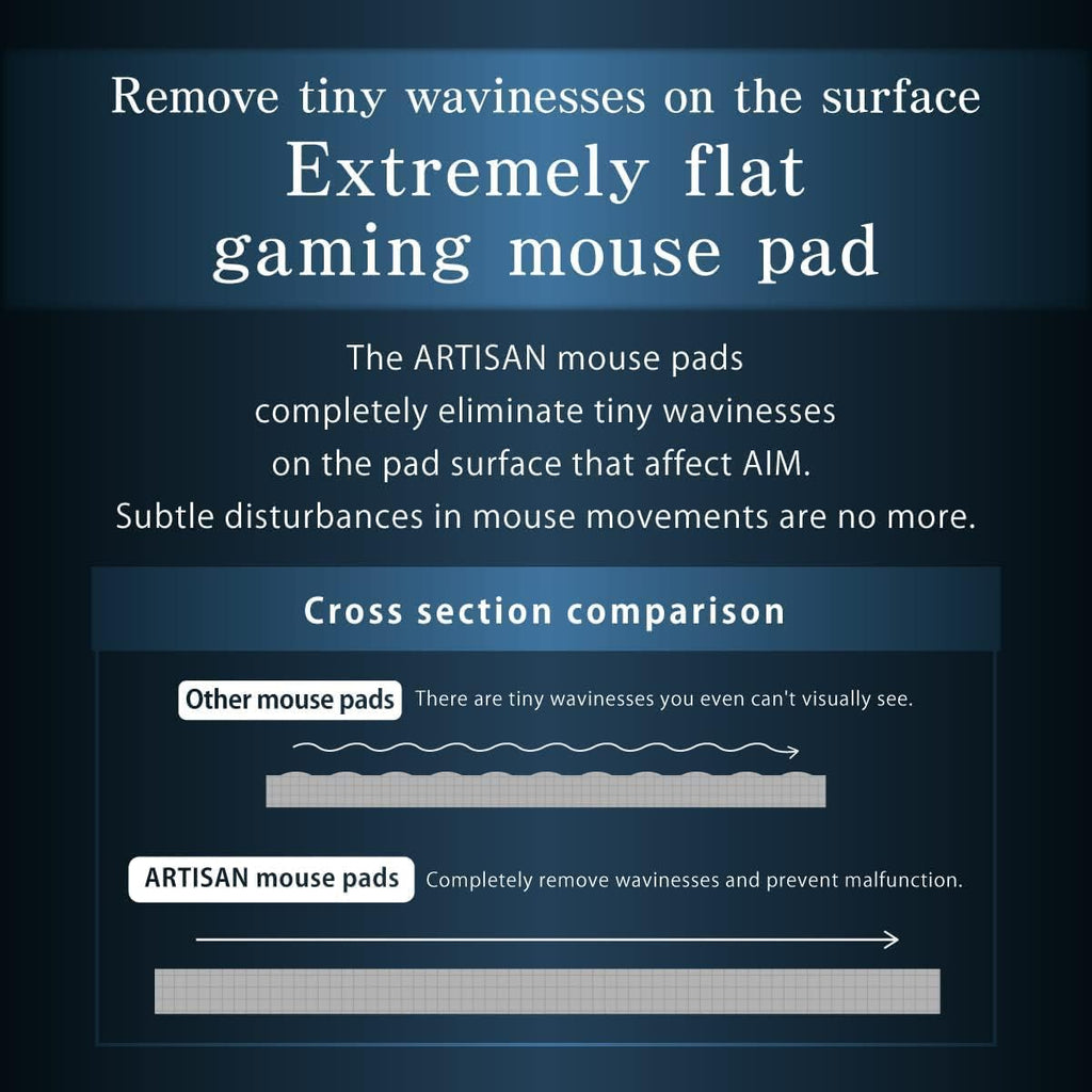 ARTISAN FX HAYATEOTSU NINJABLACK Gaming Mousepad Large X-Soft E810