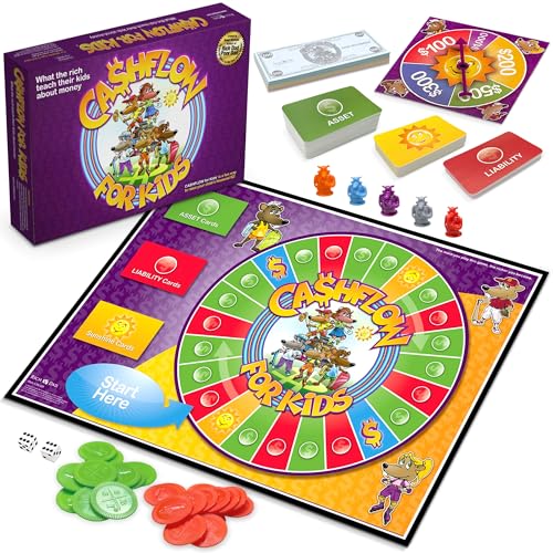 Cashflow Board Game Educational Finance Game for Family 7k
