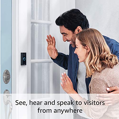 Ring Video Doorbell Wired, HD camera with two-way talk and motion detection L29620