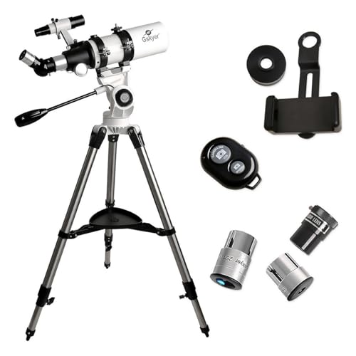 Gskyer Telescope 80mm AZ Refractor Telescope for Adults Astronomy E755