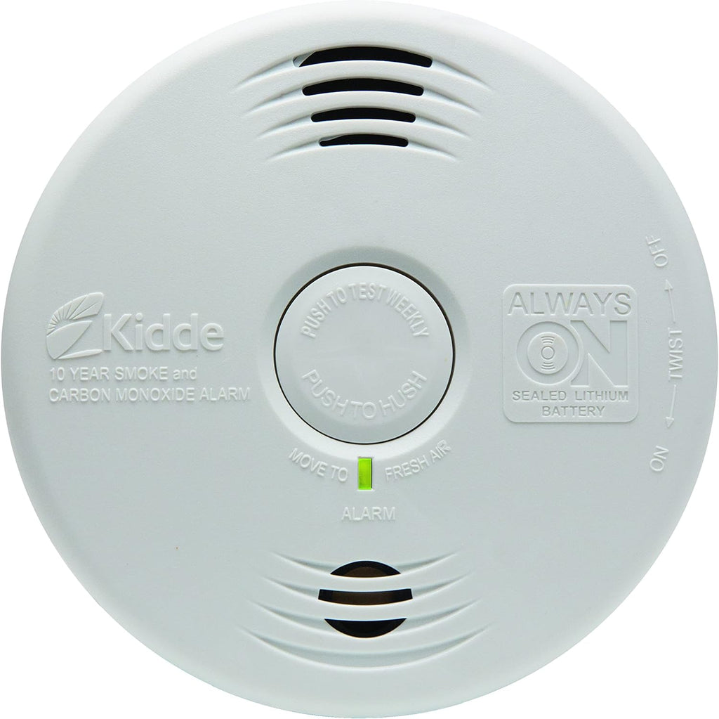 Kidde Smoke & Carbon Monoxide Detector, 10-Year Battery, Voice Alerts Q5361