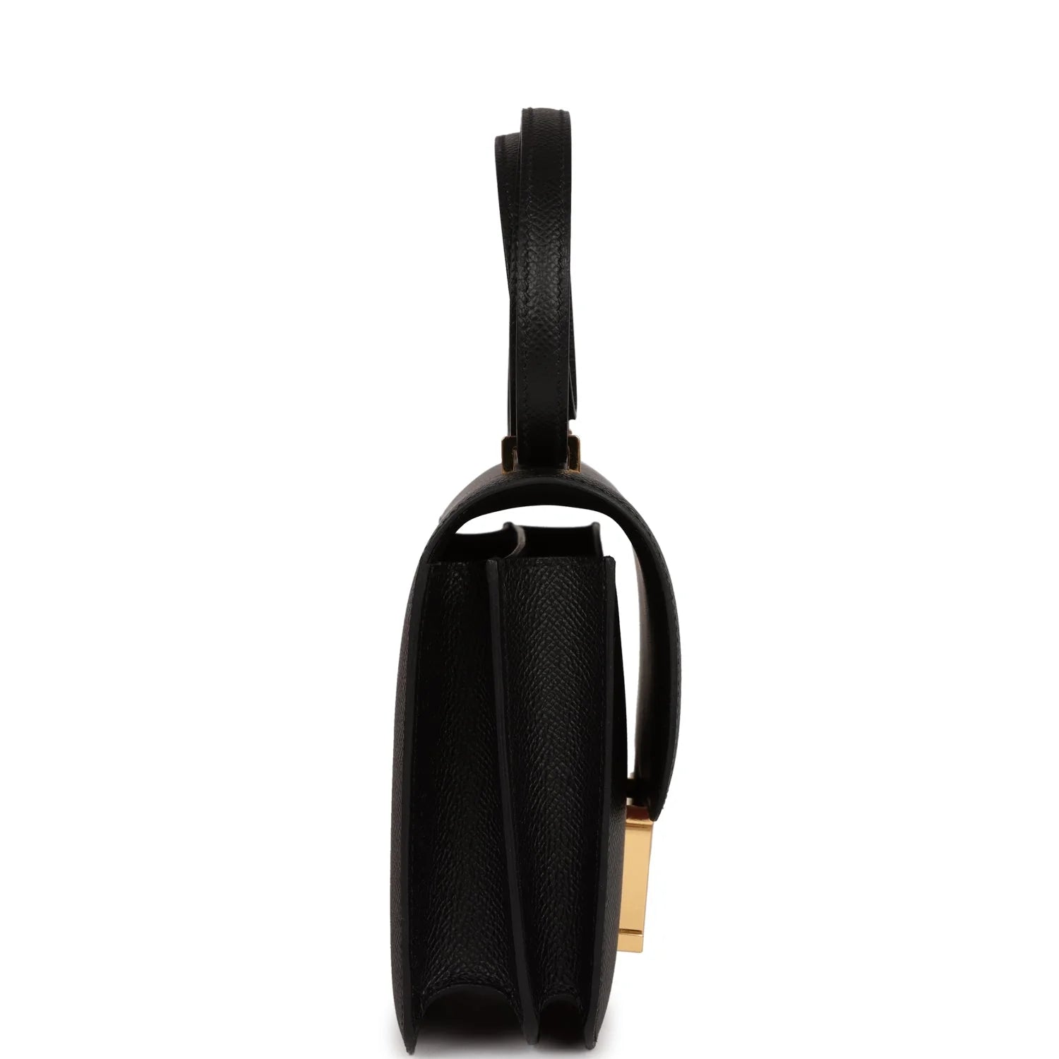 Black Epsom Leather Crossbody Bag k7