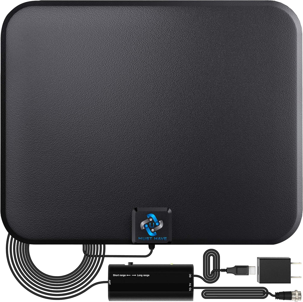 HD Digital TV Antenna 250+ Miles 4K 8K Indoor Amplified Signal Booster a7