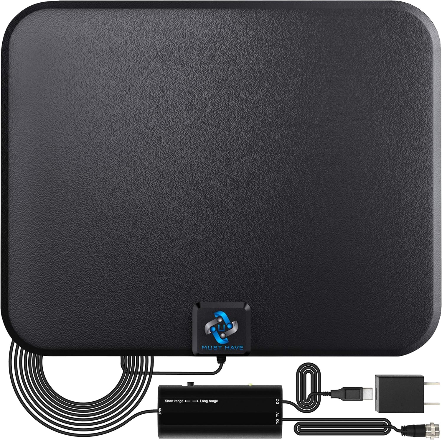 HD Digital TV Antenna 250+ Miles 4K 8K Indoor Amplified Signal Booster a7